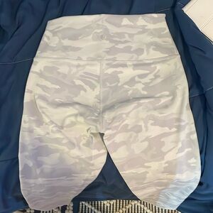 lululemon blue camo leggings